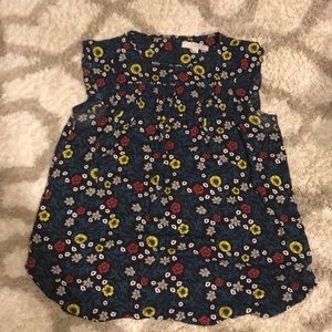 Loft maternity floral  blouse